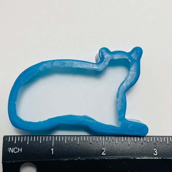 Cookie Cutters Blue Cat & Green Scotty Dog Animal Shaped Set Of 2 Vintage - Picture 4 of 8